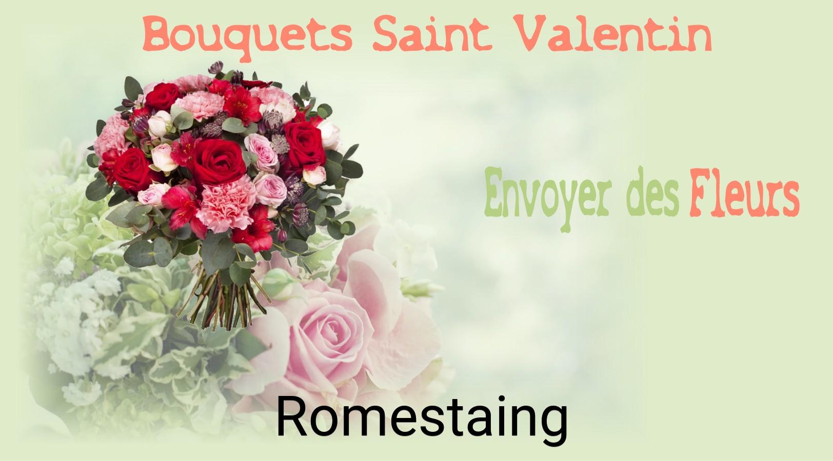 Roses de Saint-Valentin livrées à Romestaing